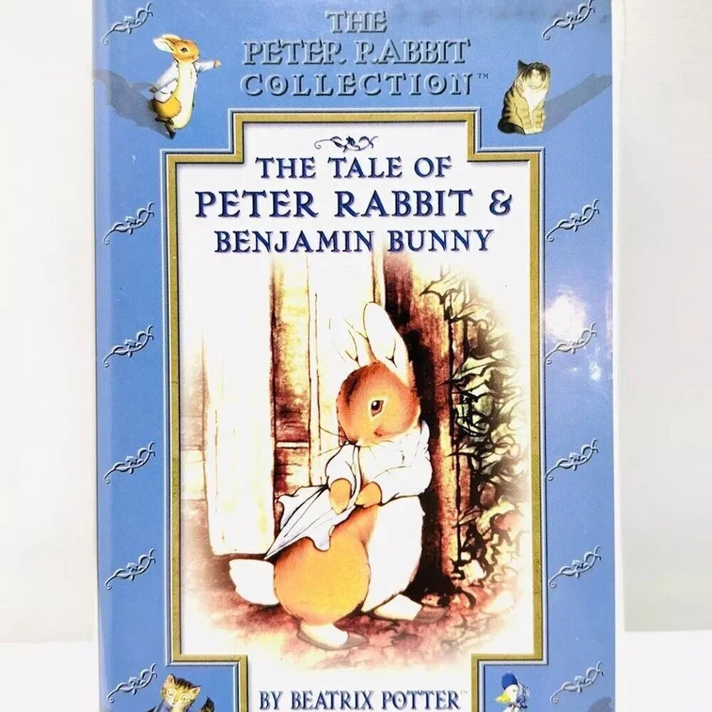 The Tale of Peter Rabbit & Benjamin Bunny VHS Home Video Tape Clamshell Case